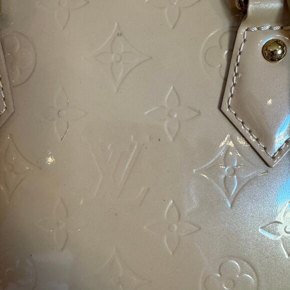 Vintage Louis Vuitton Vernis Alma Handbag Monogram Patent Leather - Picture 10 of 16